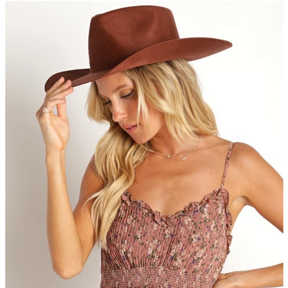 Janessa Leone Western Hat